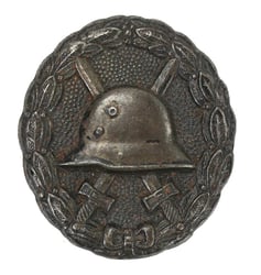 German WW1 Wound Badge in black