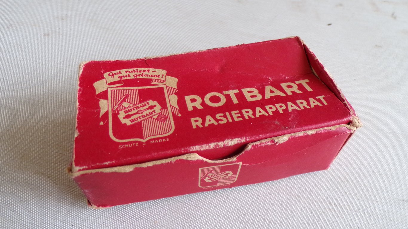 Rotbart Razor set (Zink knob Variant)