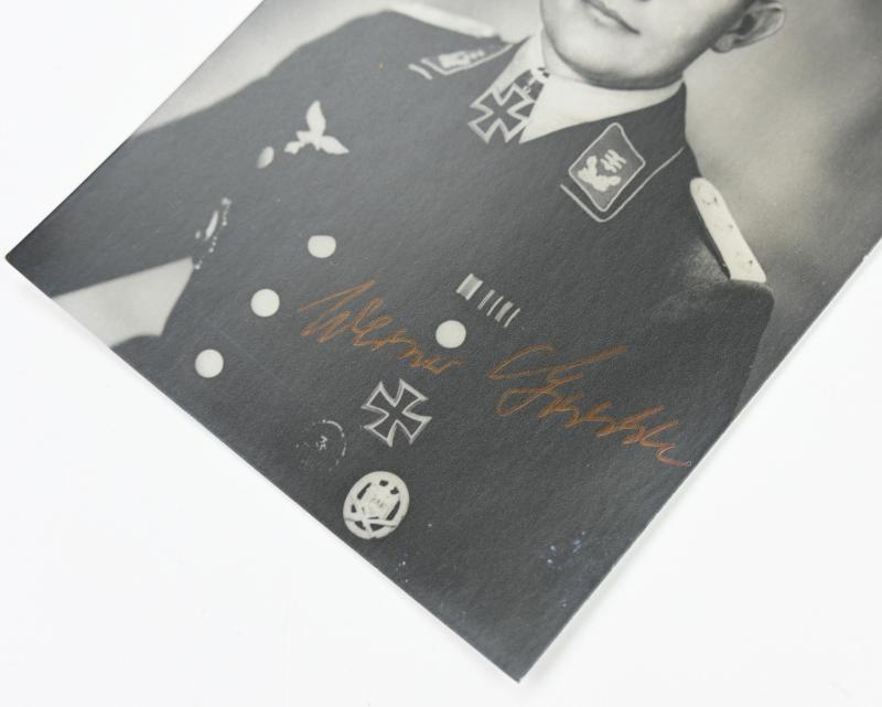 Signature of Luftwaffe KC Recipient 'Werner Grodde'