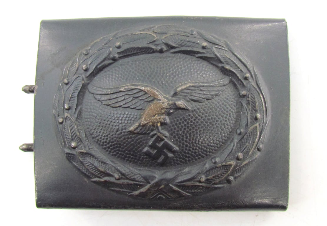 Luftwaffe steel belt buckle (N&H 1942)