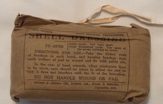 WW2 British shell dressing