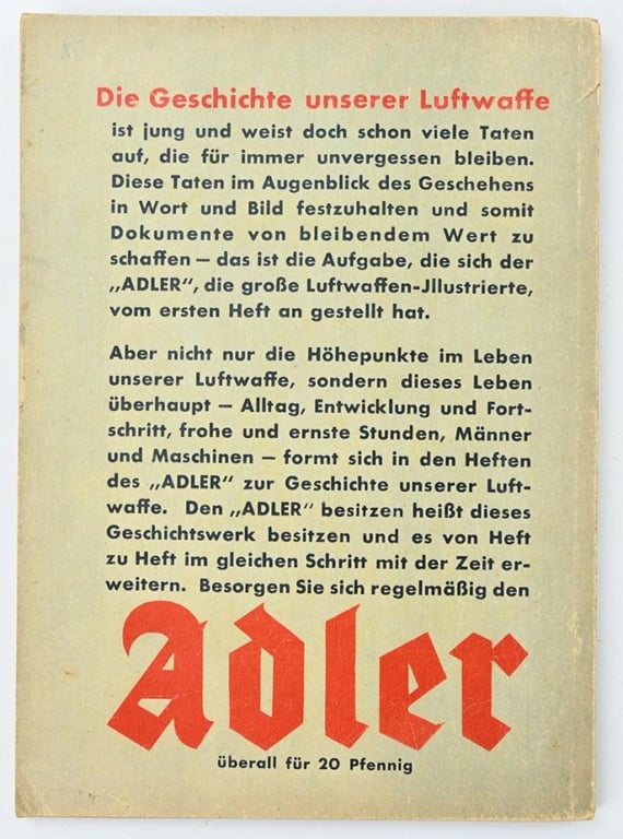 German LW Booklet 'Luftsieg uber Polen'