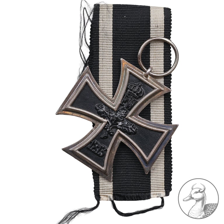 Eisernes Kreuz 2.Klasse 1.WK mit Hersteller und Band