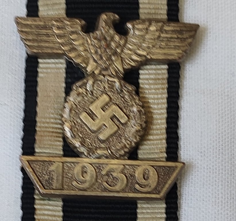 Bar to the WWI Iron Cross second-class ('Wiederholungsspange zum EK II. Klasse')