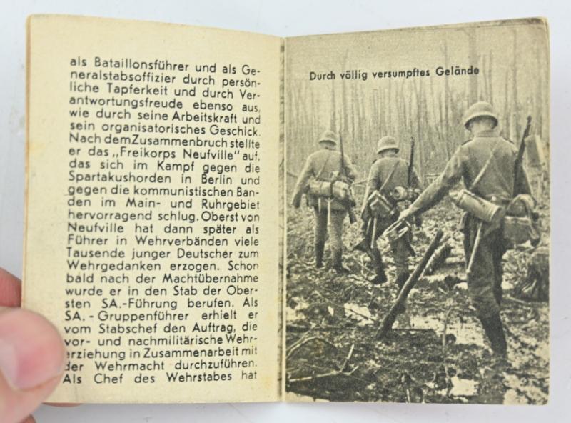 German WHW Pocket Booklet 'Helden der Wehrmacht'