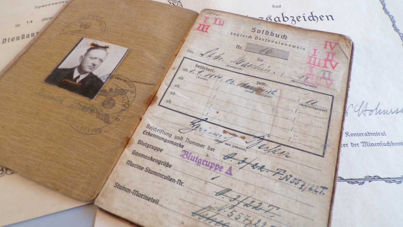 Kriegsmarine grouping of a KM Oberfeldwebel