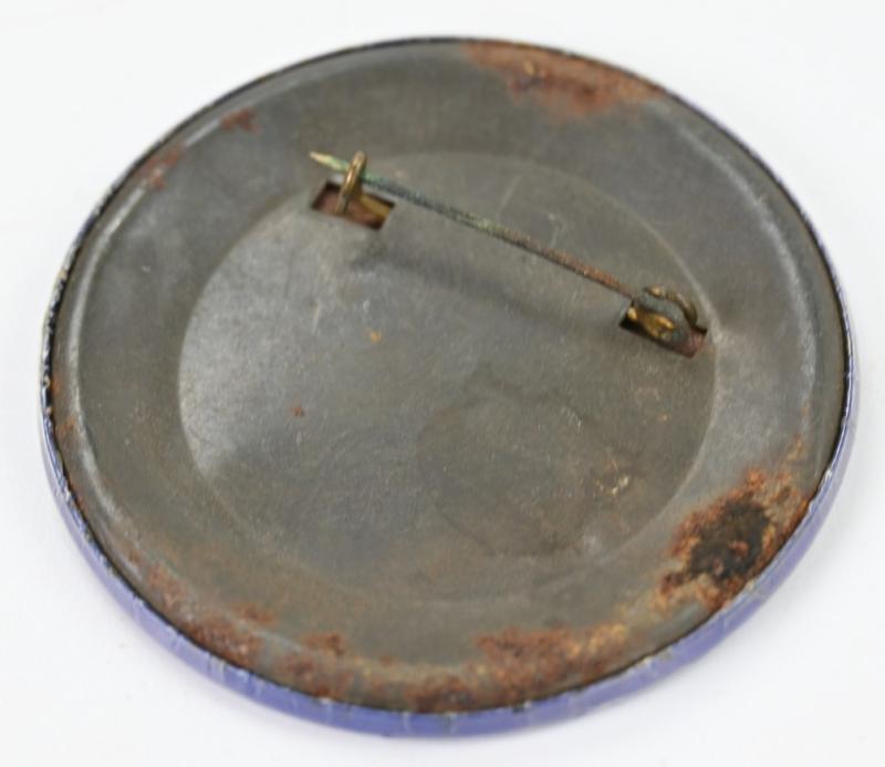 US WW2 Button 'To Hell with Hitler'
