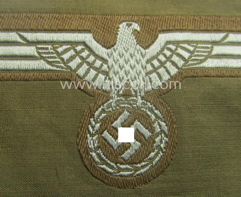 WH (Kriegsmarine) 'tropical-issue' (ie. DAK or: 'Deutsches Afrika Korps'-related-) breasteagle as was specifically intended for the various naval administrative-officials (ie. 'Beambten der KM')