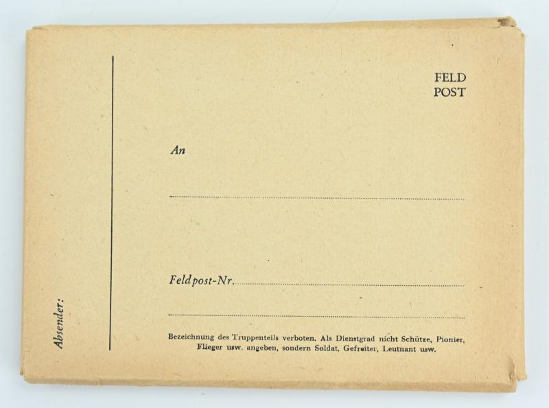 German WH Fieldpost Booklet Serie
