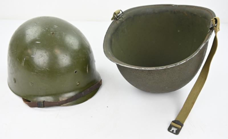 US WW2 M1 Swivel Bale Combat Helmet