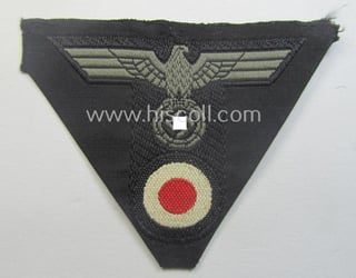 WH (Heeres) so-called: 'T-shaped'- (ie. 'M42-pattern'-) cap-eagle/cocarde (ie....