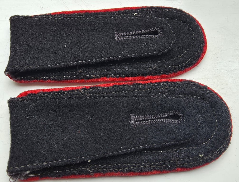 WW2 German Panzer Artillery Unteroffizier straps