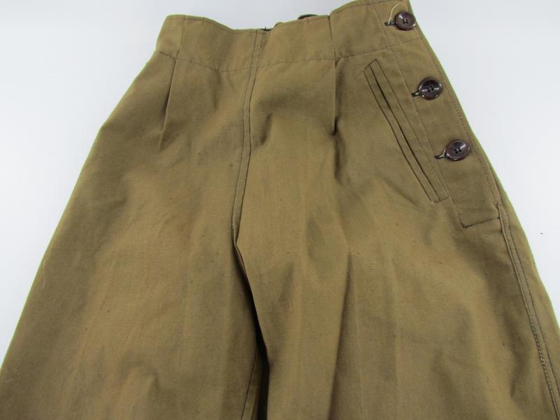 ReichsArbeitsDienst Female Straight Trousers