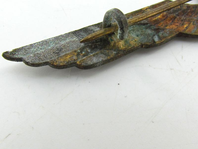 Metal breast Eagle For Officers Kriegsmarine Summer Uniform