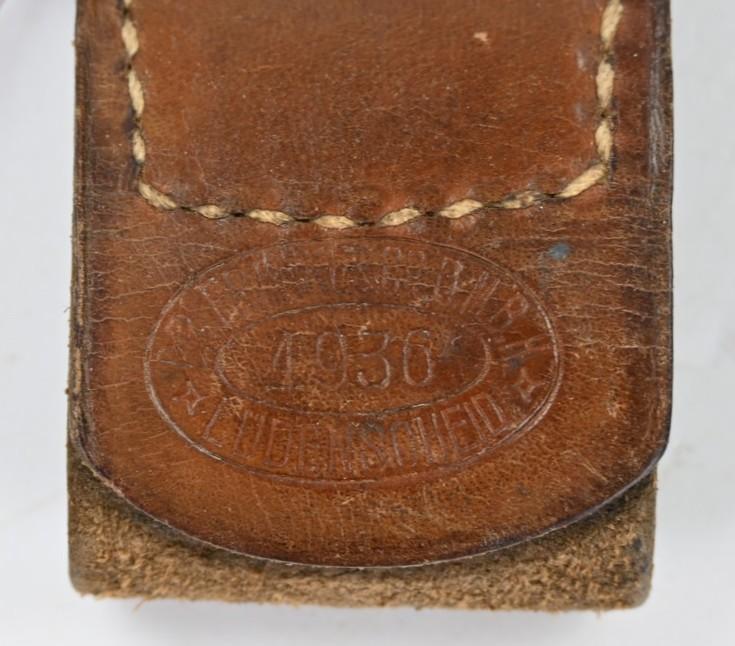 German RAD Beltbuckle with tab 1936