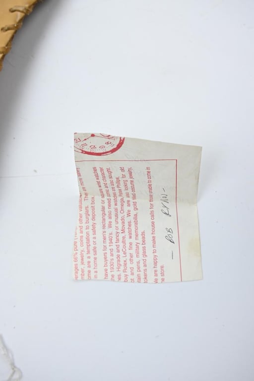 US WW2 Named Motorcyclist 'Souvenirs' Kidney Belt