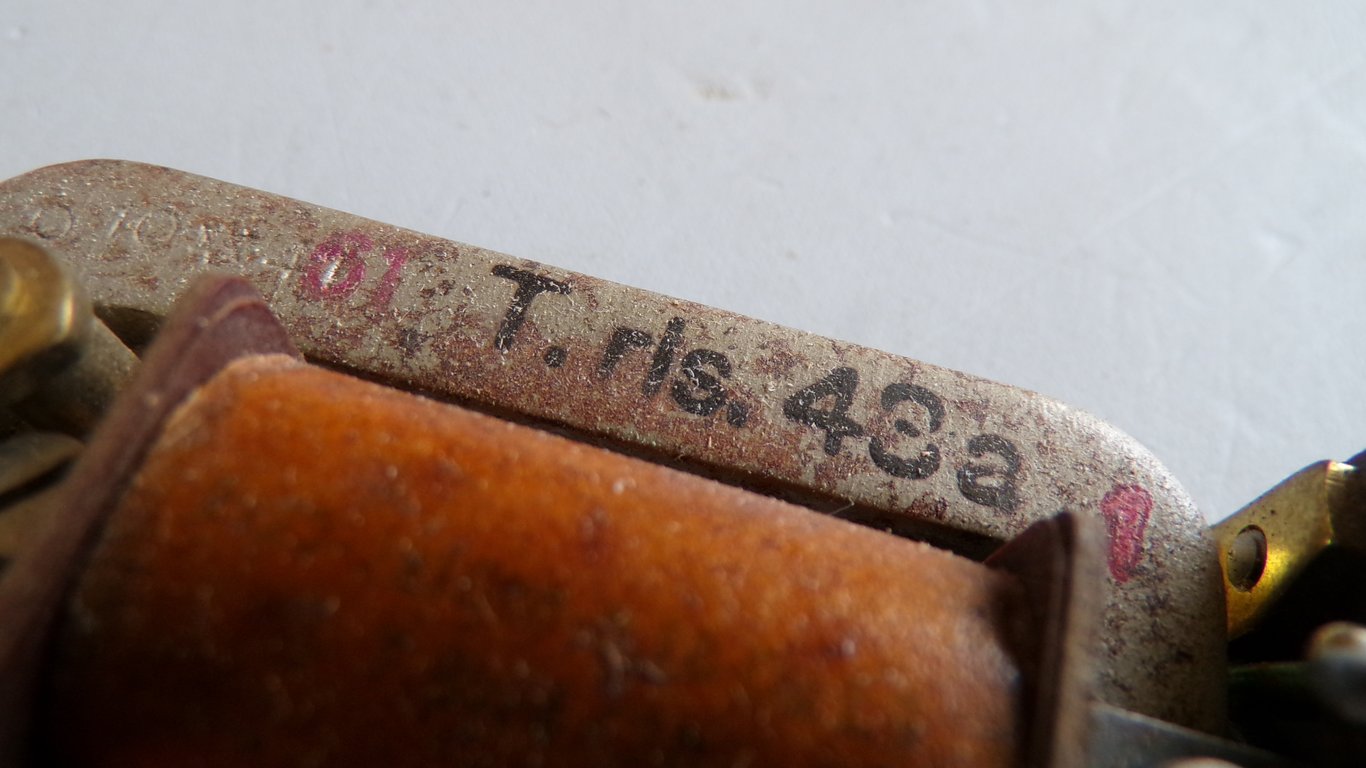 Spare polar relay for the T-36 Machine