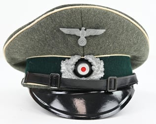 German WH EM/NCO Visor Cap Infantry