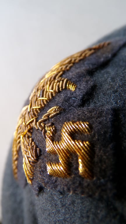 Luftwaffe Generals Visor Cap Wolfgang Pickert 3/3