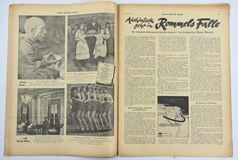 German Berliner Illustrierte Zeitung Newspaper 1942