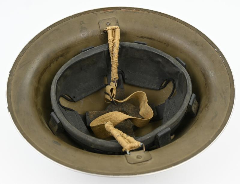 British WW2 Brodie Helmet 'Queen's Royal Regiment' (West Surrey)