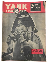 US WW2 Yank Magazine October 13th, 1944