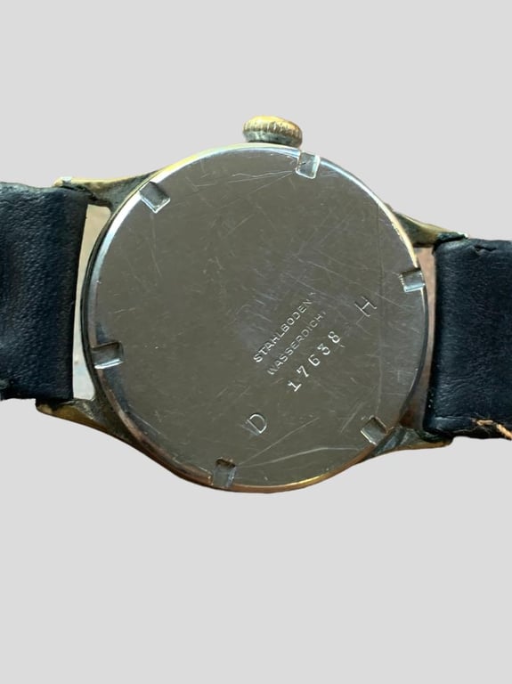 German WWII Service Wrist Watch -Dienstuhr-