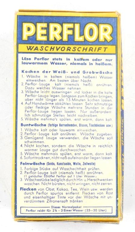 German Perflor cleaning powder