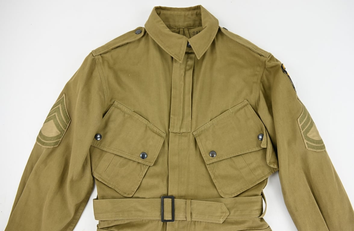 US WW2 M42 Combat Jumpjacket 101st Airborne Division