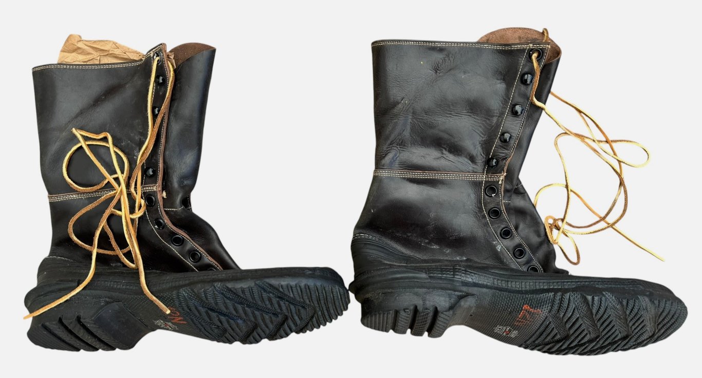 US WWII Shoe Pac Rubber Winter Boots (unissued)