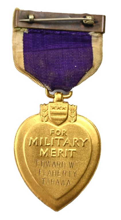 USMC WW2 Medal Grouping 'Edward W. Flaherty - 2nd Marines Division'
