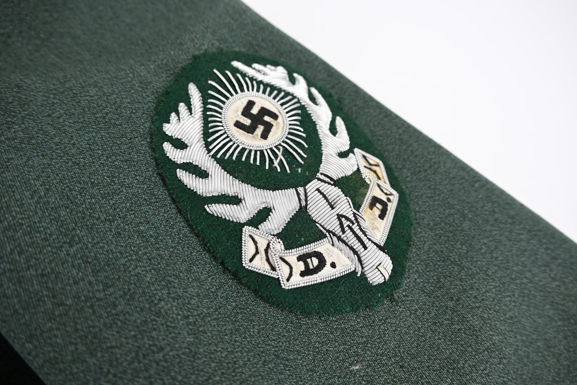 German Third Reich Forestry DJ Officer Tunic