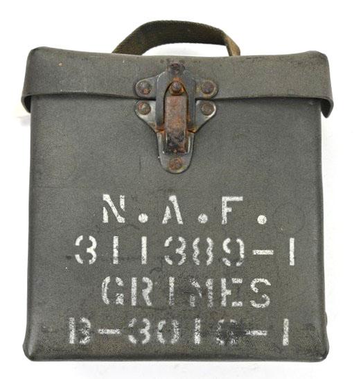 US WW2 Navy Aircraft Cased Signal Light Covers