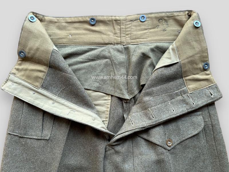 British WWII Battlesdress Trousers -1942-