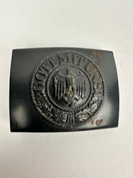 WW2 German belt buckle 'JFS"
