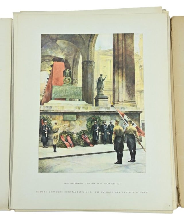 German Third Reich 'Grosse Deutsche Kunstausstellung 1942'  Portofolio
