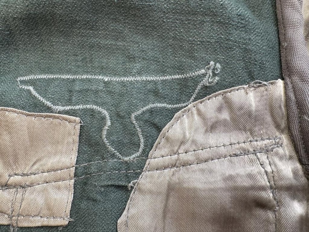 Wehrmacht ( Heer ) ‘Drillich’ (HBT) M43 Field Blouse (Feldbluse)...Mint.