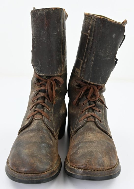 US WW2 Double Buckle Combat Boots