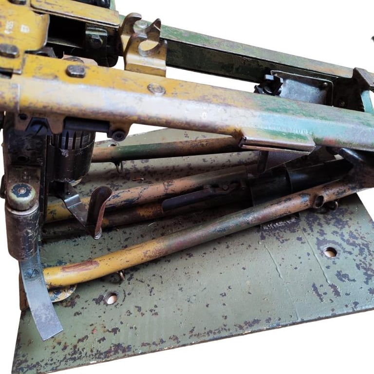 MG34 Three Tone Camouflage ( Modified ) Lafette 1938