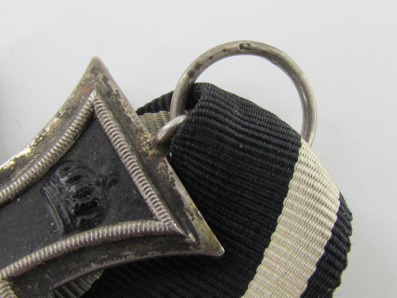 WWI Iron Cross second class (Maker “C”) in Wooden Box