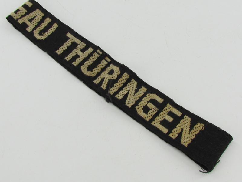 BDM 'Gau Thüringen' Cufftitle