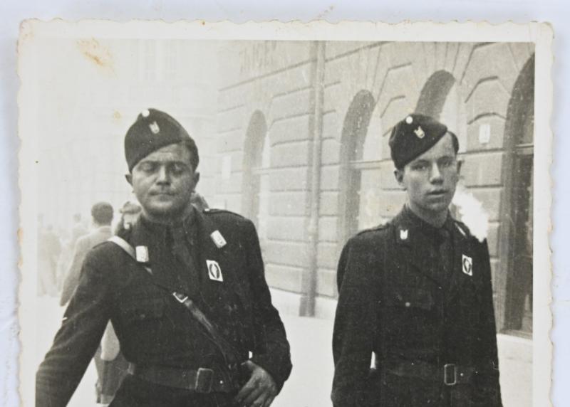 Croatian WW2 Ustasha Soldier Picture