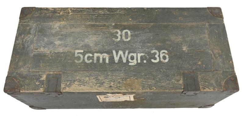 German WH 5cm Wgr.36 Ammo Box
