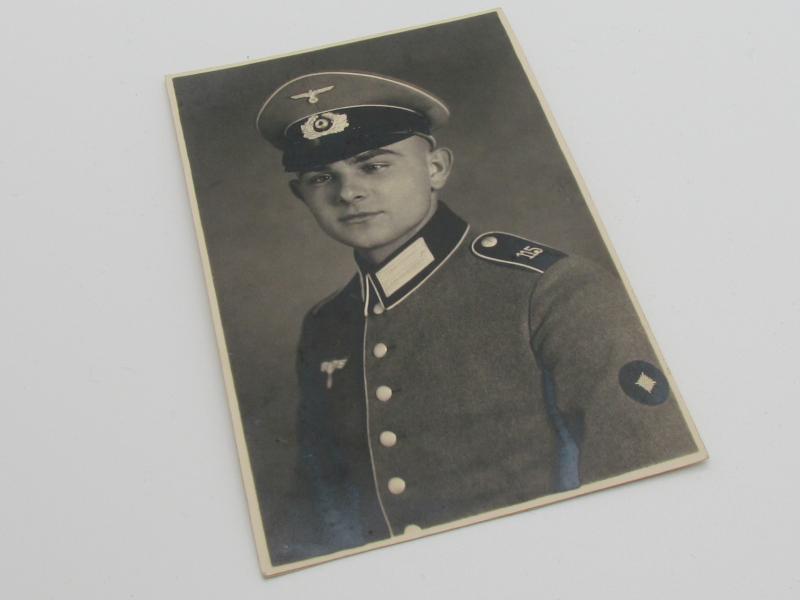 Portrait Photo of a Wehrmacht Soldier