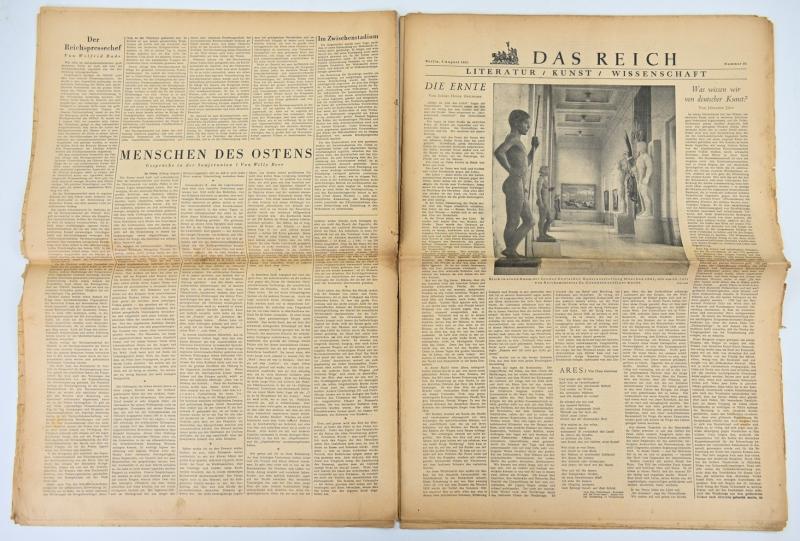 German Newspaper “Das Reich” August 1941