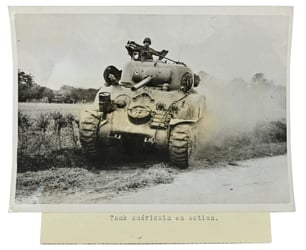 US WW2 Press Photo 'Normandy Campaign'