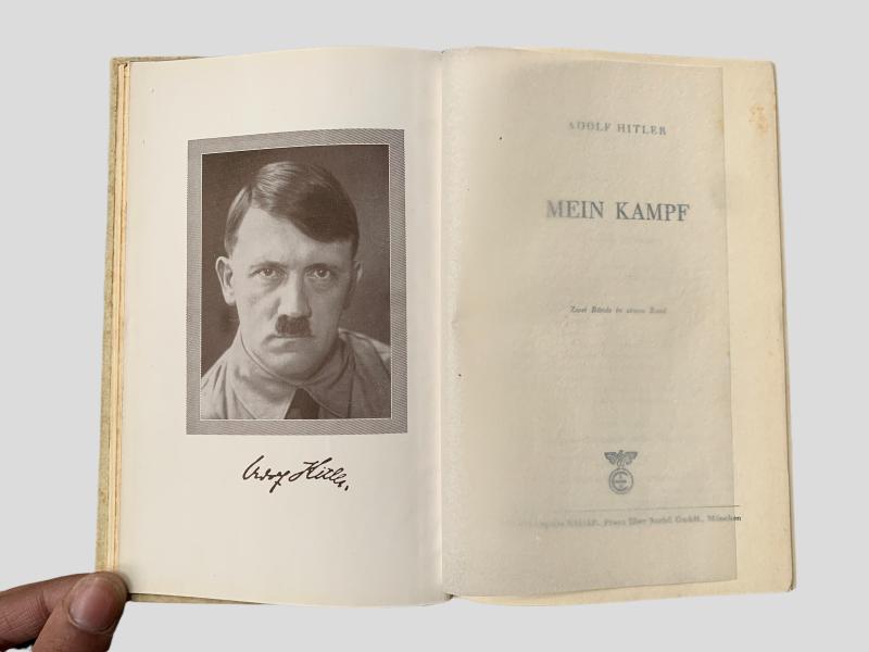 Adolf Hitler's 'Mein Kampf' with Slipcase