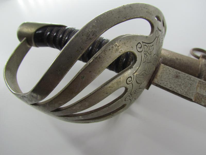 A German-Made Dutch Model 1895 Officers Cavalry Sword