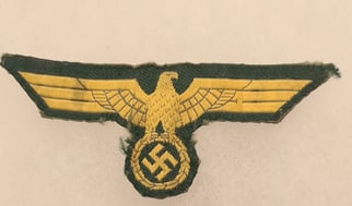 Kriegsmarine Coastal Artillery Tunic Breast Eagle0