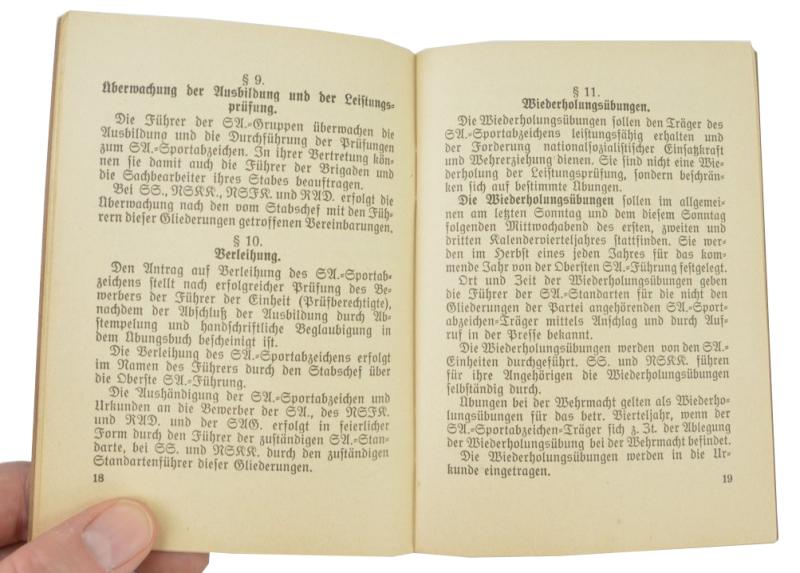 German SA- Sportbadge Recipient Guide